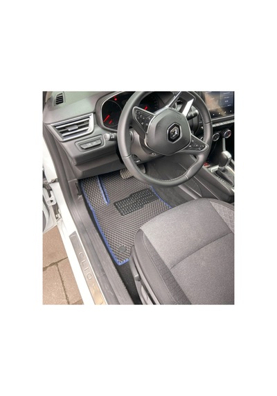Renault Clio 5 Premium Eva Akıllı Oto Paspas & Metal Topukluk Siyah