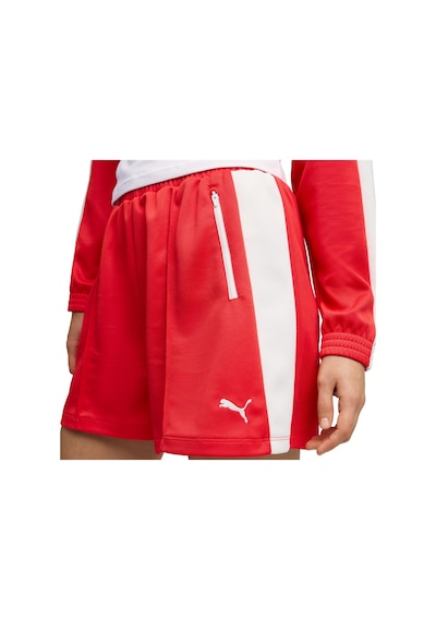 634620-11 Puma T7 Shorts Kadın Şort Ve Kapri Kırmızı 634620-11 Kırmızı