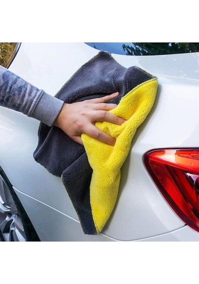 Oto Kurulama Bezi Araç Bez Ve Sünger Mikrofiber Temizleme Yıkama Cam Araba Kurulama Havlusu