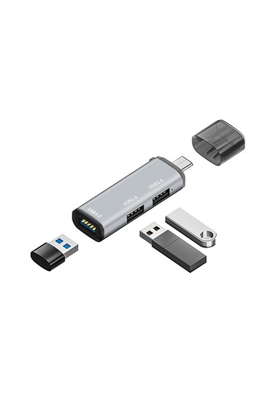 Type-c To Usb 3.0 Çoklayıcı / 3in1 Usb Çoğaltıcı Hub / 1xusb 3.0