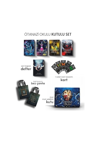Ötanazi Okulu Seti - 4 Kitap Takım Kutulu - Maral Atmaca - Ephesus Yayınları