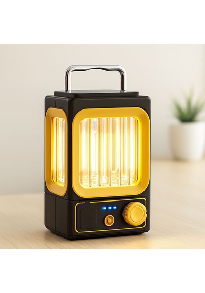 Nostalji Solar Lamba - Usb Şarjlı 1500mah Diğer