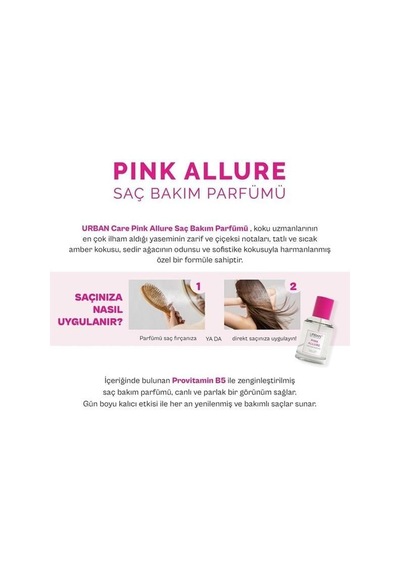 Urban Saç Parfümü 50ml. Allure