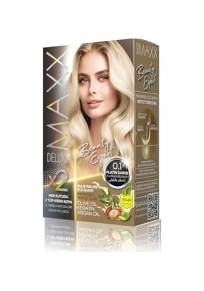 Beauty Expert Haır Color Keratin 'li 1 Kutu 2 X 50 Ml Platin Sarısı 0.1
