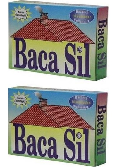 2 Adet Bacasil Baca Kurum Soba Borusu Temizleyici