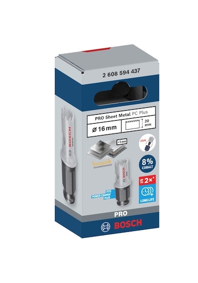 Bosch Pro 16 Mm Inox Ve Çelik Kesim Panç 2608594437