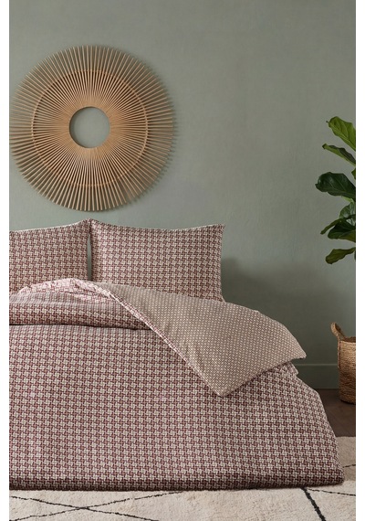 Harmony Easy Cotton Nevresim Takımı Çift Caprı Bej