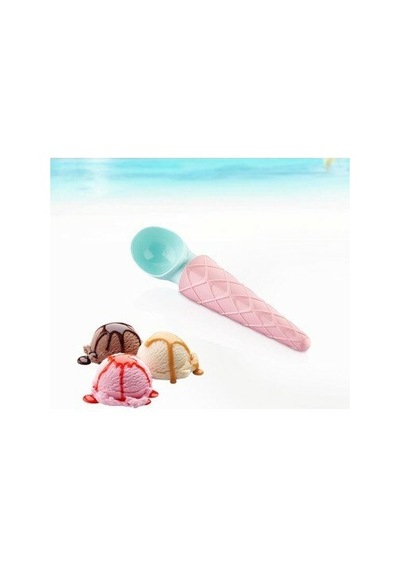 Qlux L-00613 Renkli Plastik Dondurma Ve Kornet Kaşık- 24'li Paket Diğer