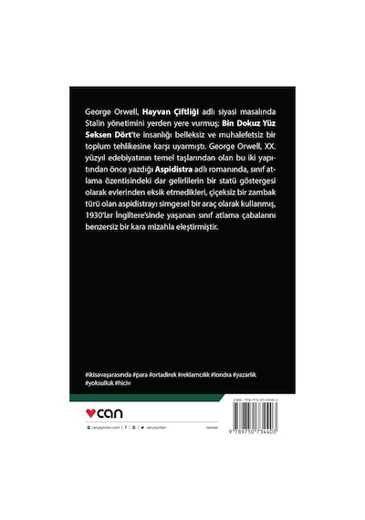 Aspidistra - George Orwell - Can Yayınları