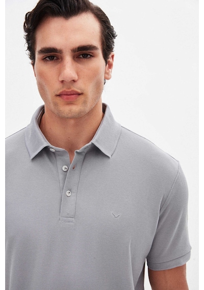 D's Damat Ds Damat Regular Fit Gri Pike Dokulu T-shirt 4hc146551001m 301