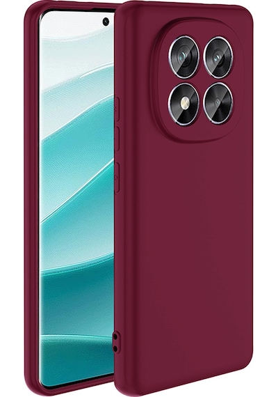 Redmi Note 14 Pro 4g Kılıf Tchs Mara Lansman Kapak - Koyu Mor Mor