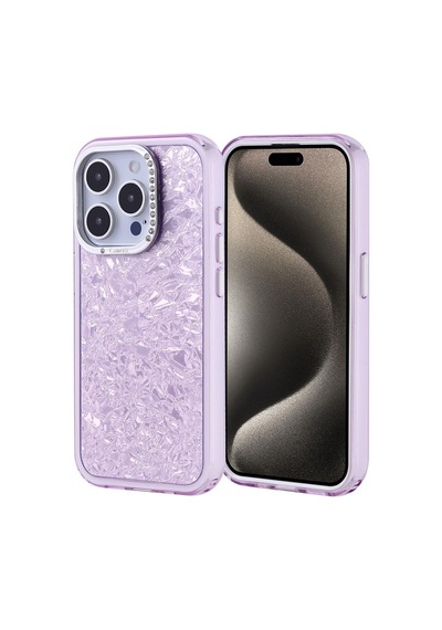 Apple iPhone 15 Pro İle Uyumlu Kılıf Lila Kapi Kapak Taşlı Apple iPhone 15 Pro İle Uyumlu, Lila Sku: Zeusb0fdqwlxc7