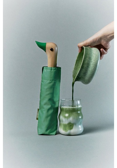 Original Duckhead Duck Kompakt Şemsiye Matcha Yeşil