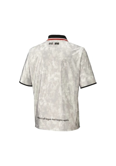 Mizuno Morelia Off Retro Erkek Tişört Beyaz Çok Renkli