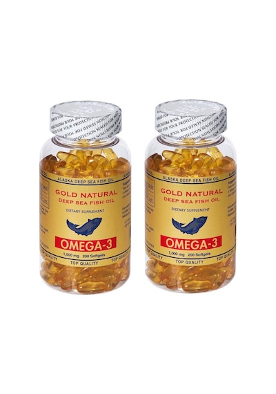 Gold Natural Omega 3 200 Softgels -2 Kut