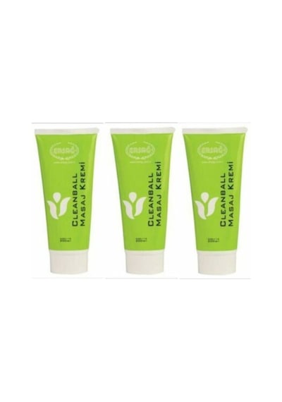 Ersağ Cleanball Masaj Kremi 3 x 100 ML