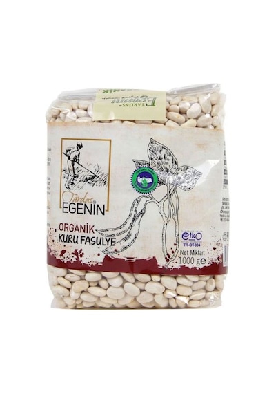 Tardaş Egenin Organik Kuru Fasulye 1 KG