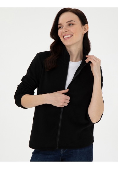 Pierre Cardin Kadın Siyah Hırka Örme 50300871-vr046 Siyah
