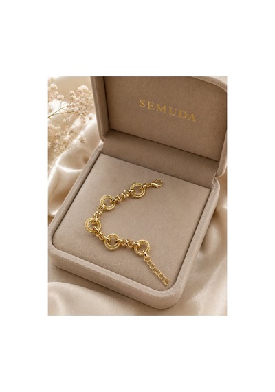 Kadın Gold Bileklik Altın Altın