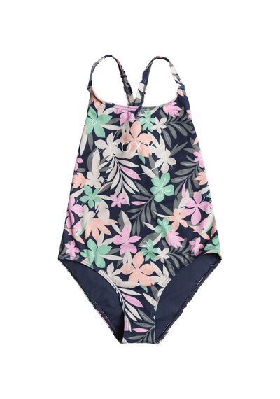 Roxy Roxy Ilacabo Sporty One Piece Kız Çocuk Mayo Xbmn Çok Renkli