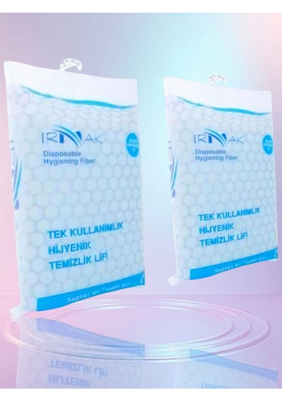 Irmak Tek Kullanımlık Hijyenik Hasta Temizlik Lifi 1 Paket