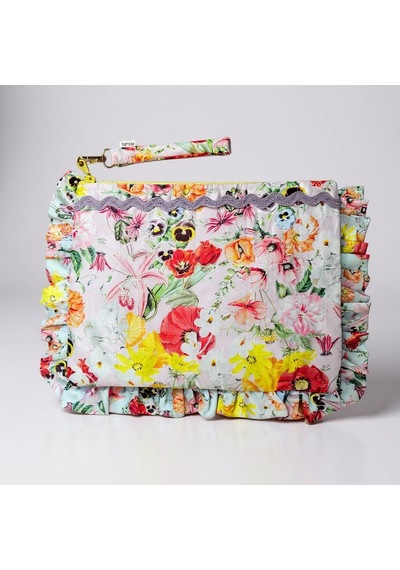 Melomel Flower Mommy Bag Çok Amaçlı Anne Bebek Plaj Çantası Karışık
