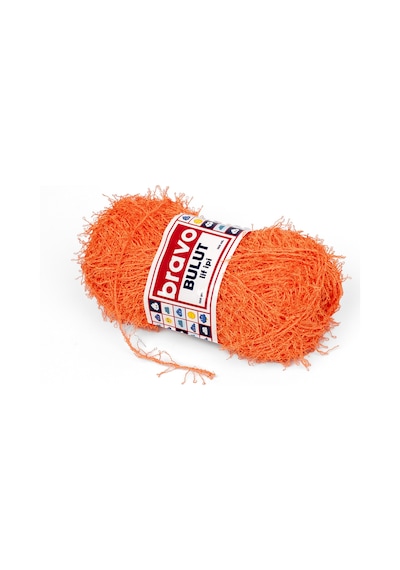 Bulut Sakal Lif İplik 100 Gr 100 Metre Renk Kodu:421 Turuncu