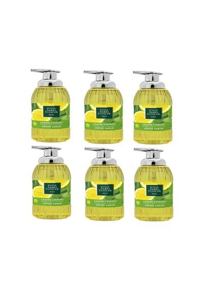 Eyüp Sabri Tuncer Zeytinyağlı Çeşme Limonu Köpük Sabun 500 Ml X 6