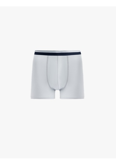 Koton Şerit Detaylı Pamuklu 3'lü Boxer Seti Lacivert 6slm90041mk