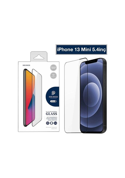 Dux Ducis İphone 13 Mini 5.4inç Tempered Cam Ekran Koruyucu 10d Full Kaplama- 5775