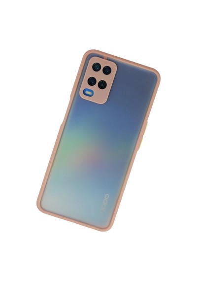 Oppo A54 4g Kılıf Montreal Silikon Kapak Pembe