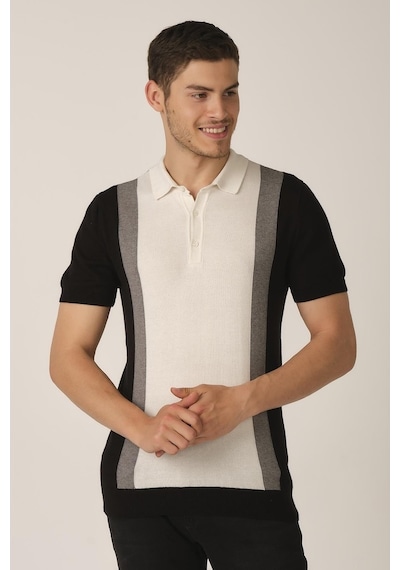Alexander Gardi Alexandergardı Polo Yaka Erkek T-shirt E21-Eze Ts 35 Renk Bloklu