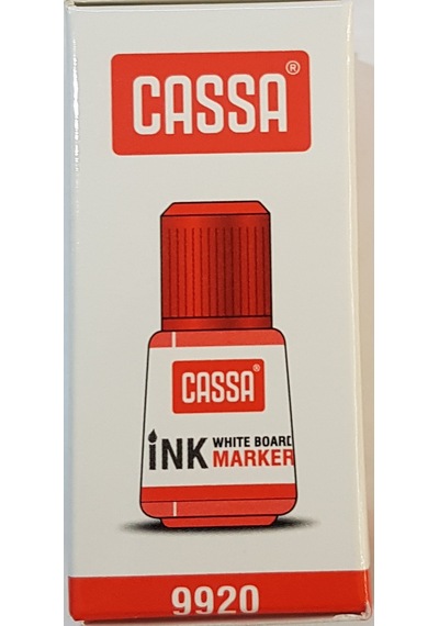 Cassa Beyaz Tahta Kalemi Mürekkebi 20Ml Kırmızı