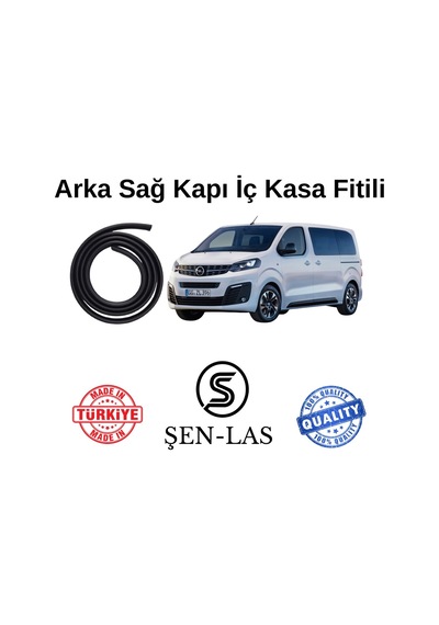 Opel Vivaro 2020-2024 Şen-las Sağ Arka Kapı Fitili Şl39103
