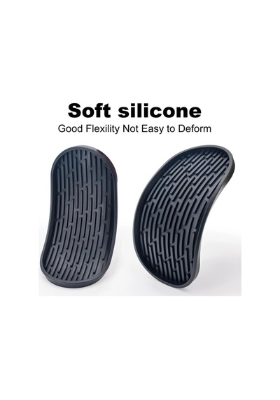 Silikon Çok Amaçlı Organizer, Siyah, Mutfak Banyo Yatak Odası İçin, 24.2x11.1x1.1cm Çok Renkli