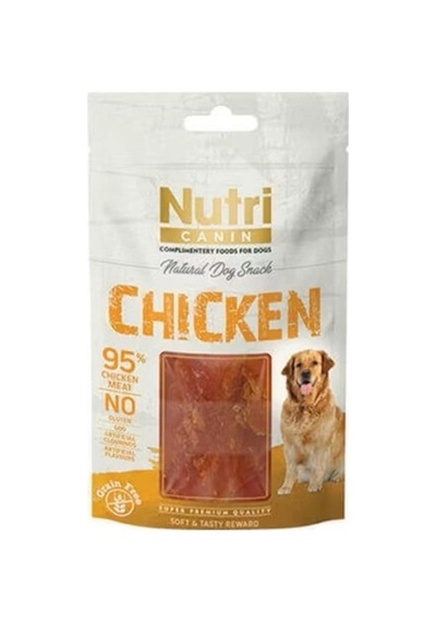 Nutri Canin Tahılsız Tavuk Etli 80 Gr Köpek Ödülü
