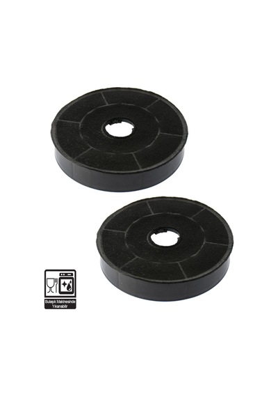 Aspiratör Davlumbaz Karbon Filtre Seti 150mm Yıkanabilir