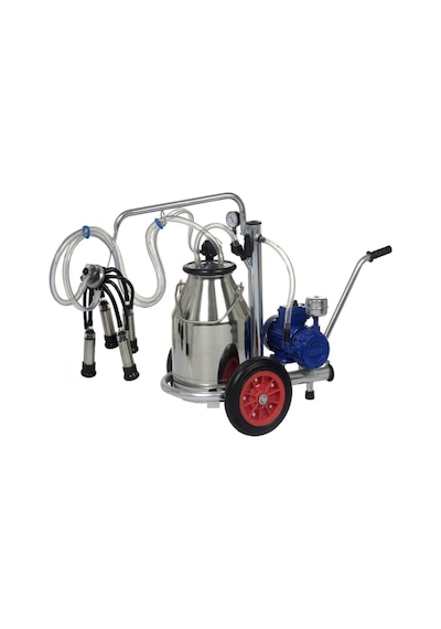 Bereket Bs Mini X Tek Sağım Paslanmaz Çelik Tek Güğüm 30 L Süt Sağım Makinesi