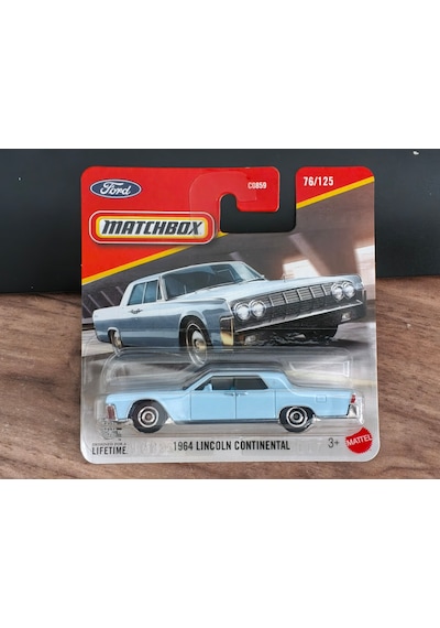 Matchbox 1964 Lincoln Continental 2026 Case Turkuaz