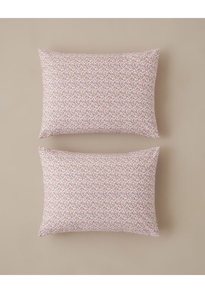 English Home Berry Garden Kolay Ütülenir 2'li Yastık Kılıfı 50x70 Cm Kırmızı