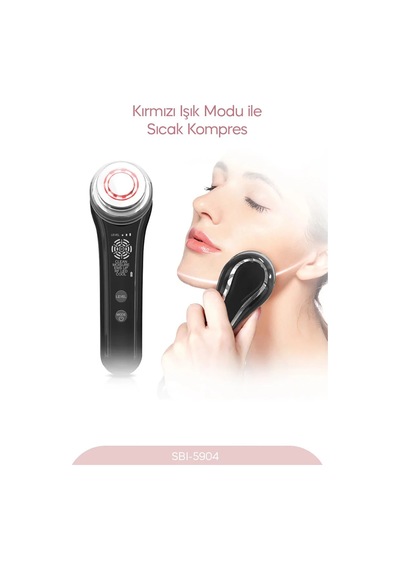 Radyo Frekanslı Yüz - Boyun 5 Farklı Mod Ems Teknoloji Sbı-5904