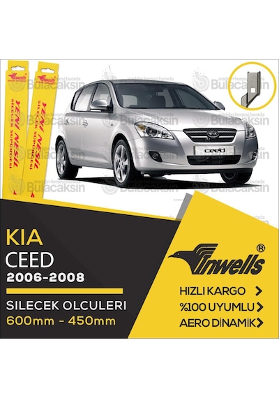 Kia Ceed Muz Silecek Takımı 2006-2008 İnwells N11.1143