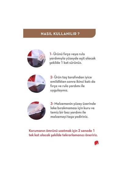 Vh2010 Maxıblack Doğal Taşlar Için Solvent Bazlı Renk Canlandırıcı Su Ve Yağ Geçirmez Koruyucu 1 Lt