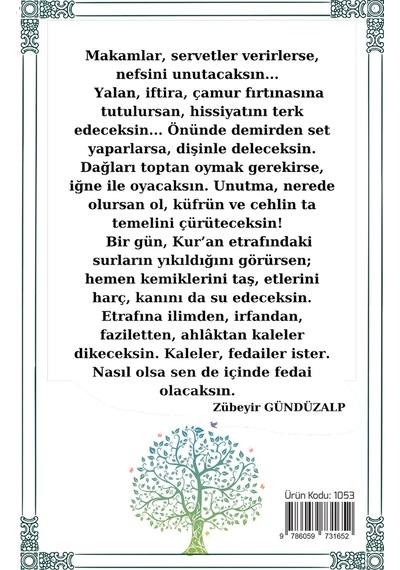 Bir Dava Adamından Notlar Genişletilmiş Yeni Baskı / Zübeyir...
