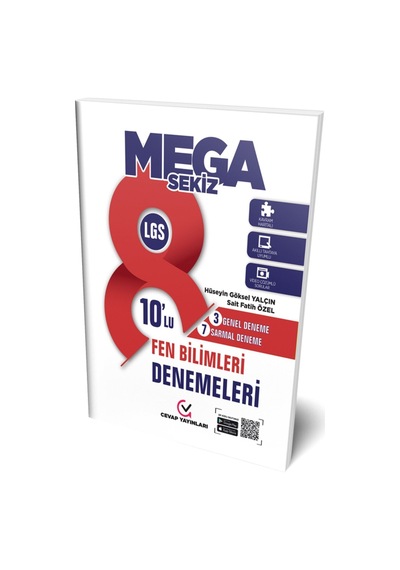 Cevap Yayınları 8. Sınıf Tüm Dersler 10 Lu Deneme Seti