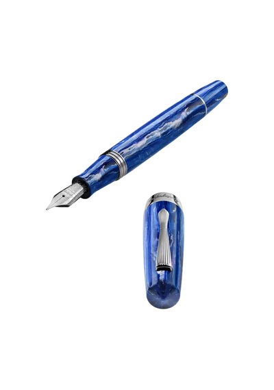 Montegrappa Elmo 02 Ventorum Aquilo Dolma Kalem - F Uç Ise2r2ab 1 Mavi
