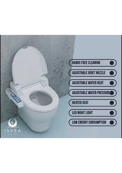 İsvea İtalyan Smartplus Akıllı Klozet Kapağı