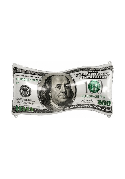 Dolar Folyo Balon Yeşil