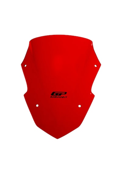 Gp Kompozit Yamaha Xmax 250 Tech Max 2024-2026 Uyumlu Spor Ön Cam Kırmızı 37 Cm