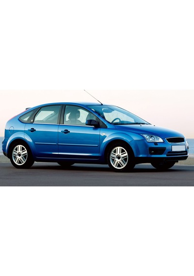 S-Dizayn  Ford Focus 2 Krom Cam Çıtası 4 Prç 2005-2008